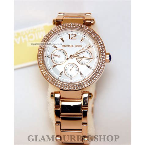 michael kors uhr edelstahl rosegold|michael kors rose gold.